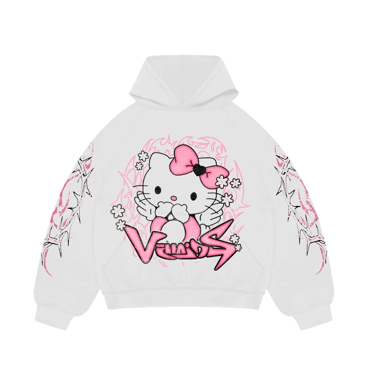 Villains White Hoodie
