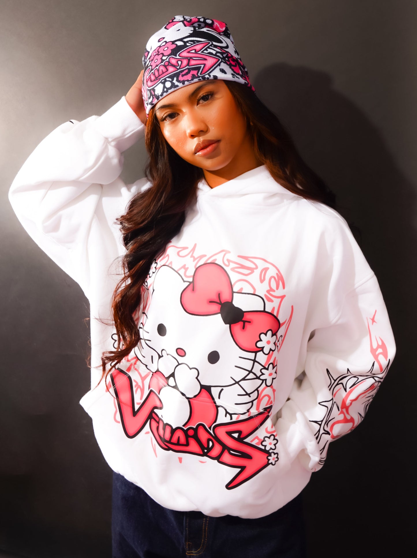 Villains White Hoodie